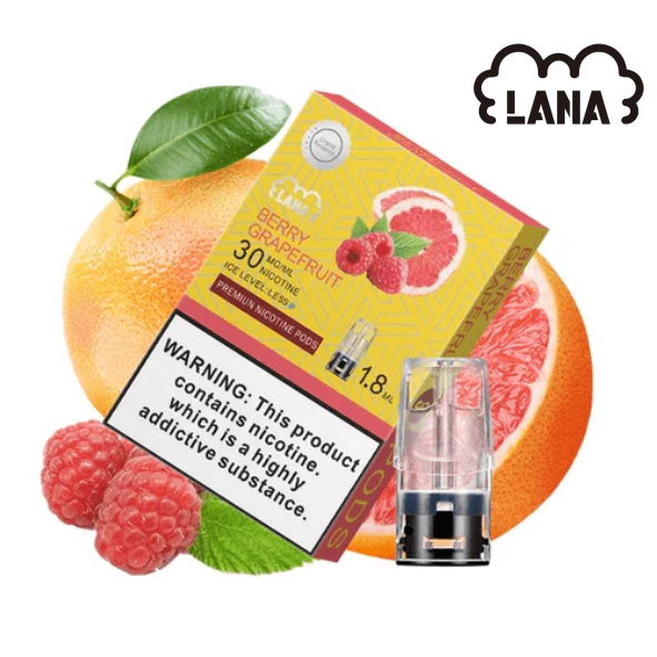 LANA1代LOGO漿果葡萄柚png LANA POD 台灣官方選品店