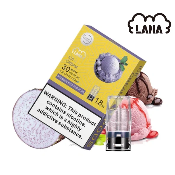 LANA1代LOGO香芋冰淇淋webp LANA POD 台灣官方選品店